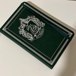 Harry Potter Slytherin hard cover ruled journal